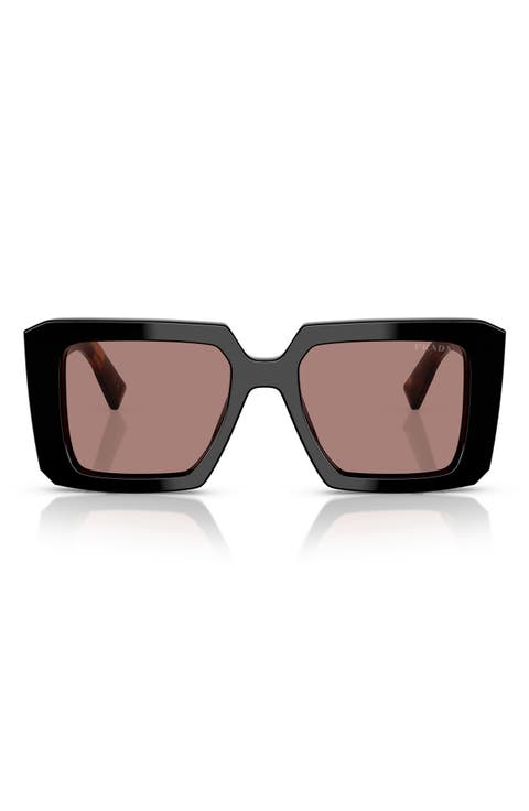 51mm Square Sunglasses