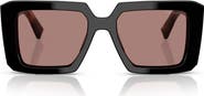 Prada 51mm Square Sunglasses