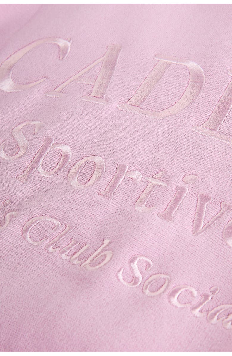 NEXT Kids' City Crewneck Sweatshirt & Sweatpants Set, Alternate, color, Pink