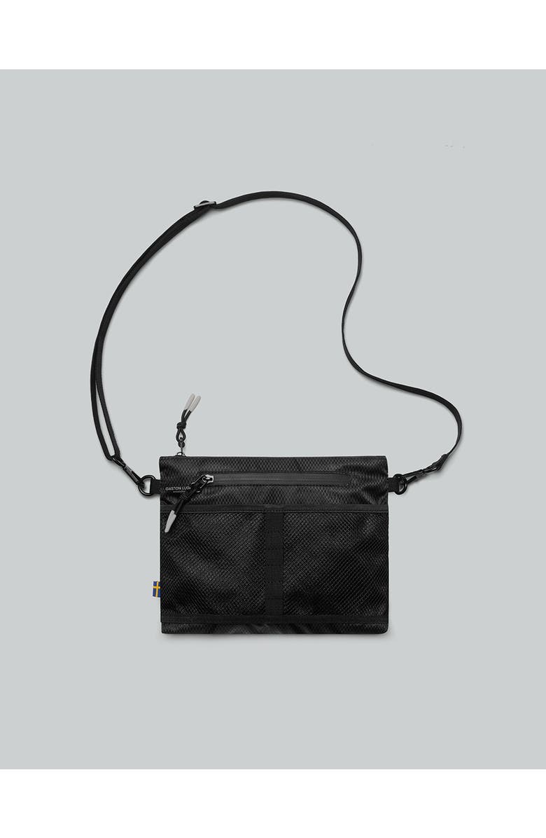 Gaston Luga Lightweight Crossbody, Main, color, Black