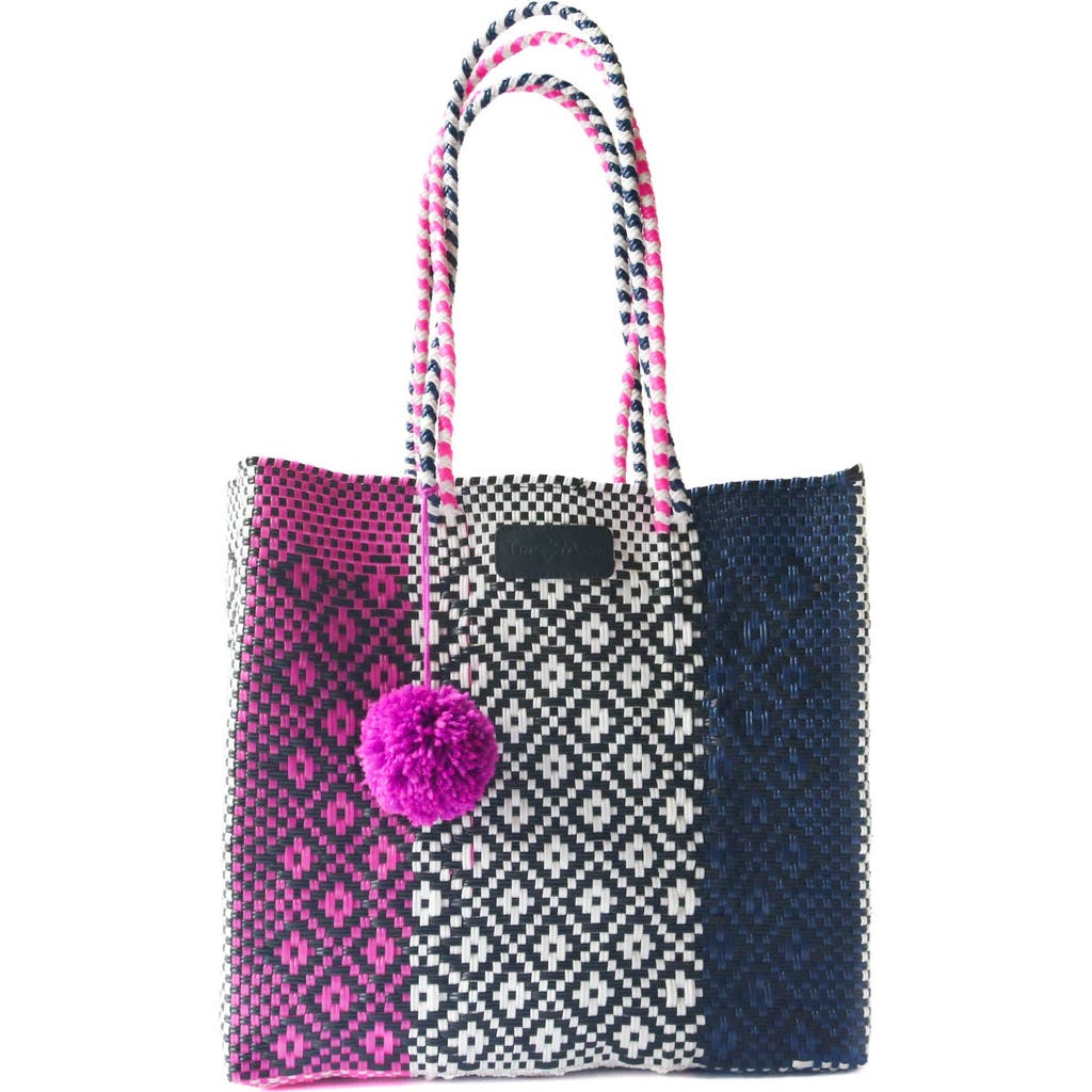 Tin Marin Bloom Woven Tote In Multi