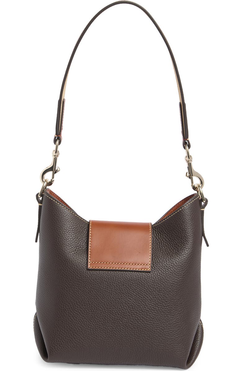 Dooney & Bourke Pebbled Leather Turnlock Sac 22 Bag, Alternate, color,