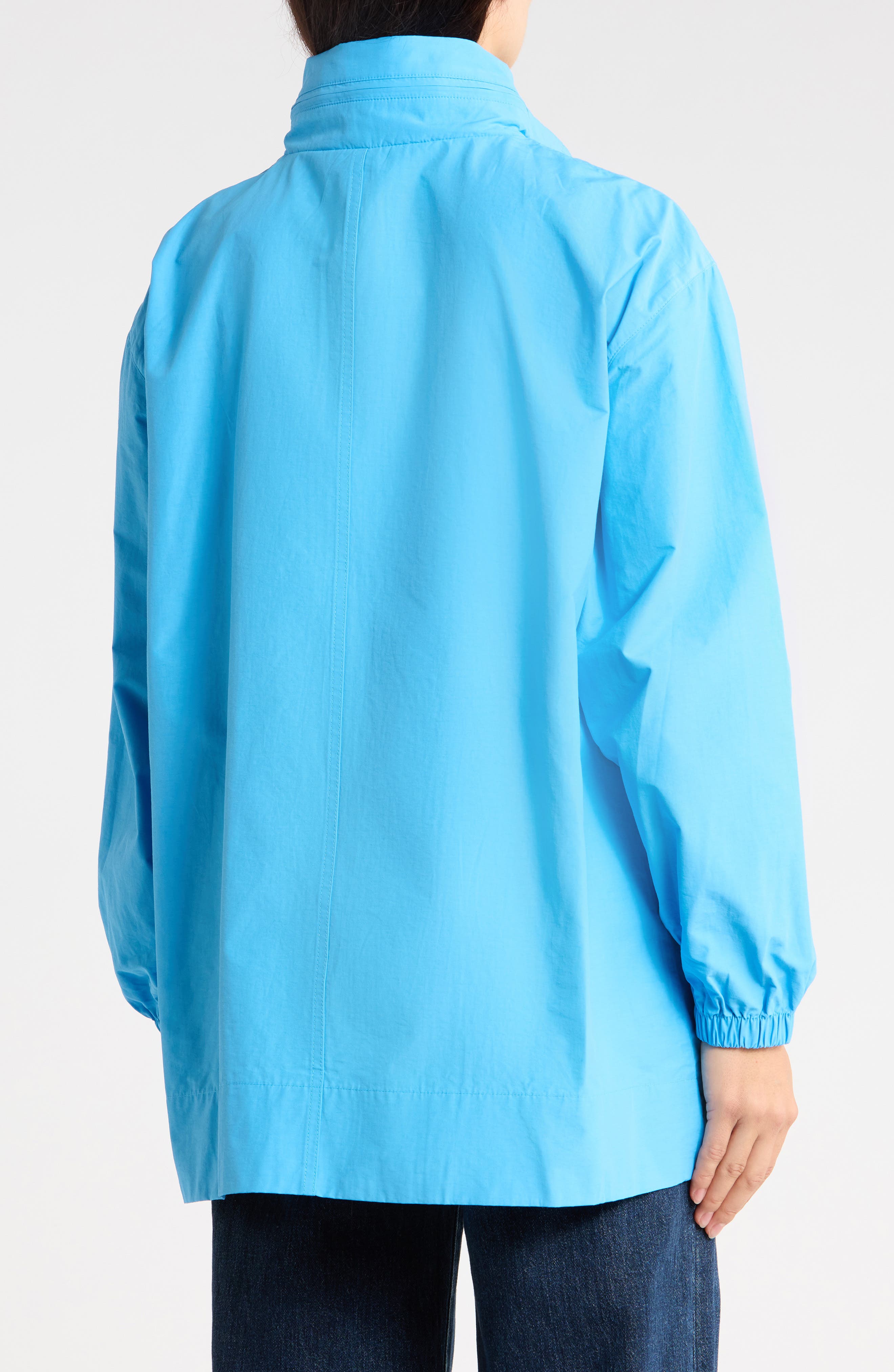 Eileen Fisher Stand Collar Coat (Women) | Nordstromrack