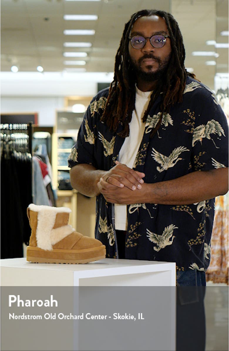 Classic Chillapeak Genuine Shearling Trimmed Boot, sales video thumbnail