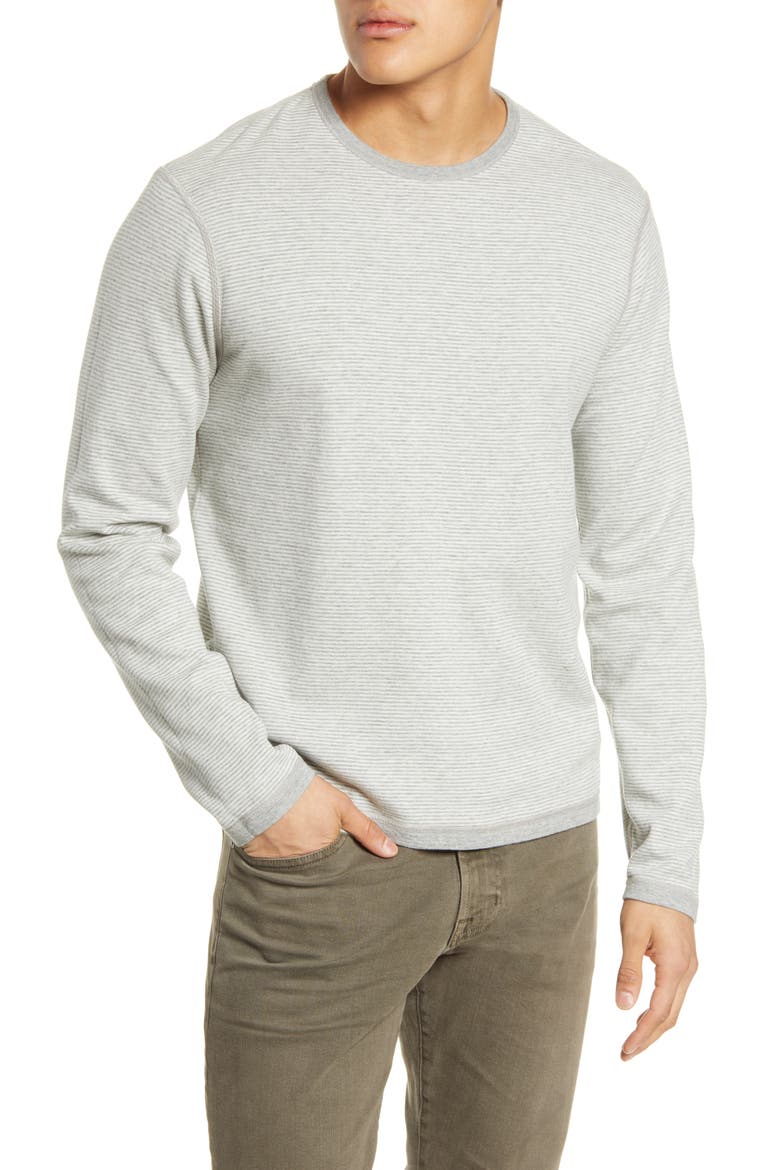 Reversible Long Sleeve T-Shirt, Alternate, color, GRIS