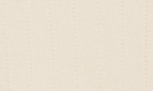 Twp Audrey Cashmere Pointelle Sweater In Ivory White