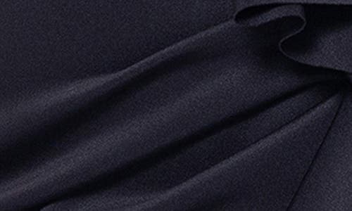 Xscape Evenings Ruffle Off The Shoulder Scuba Cocktail Dress
