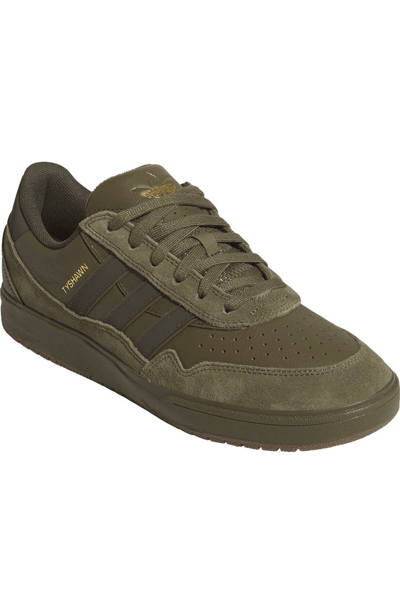 adidas Tyshawn II Skate Sneaker, Main, color, Olive Strata