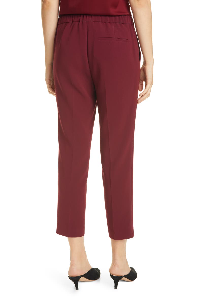 Treeca Pull-On Trousers, Alternate, color, CURRANT