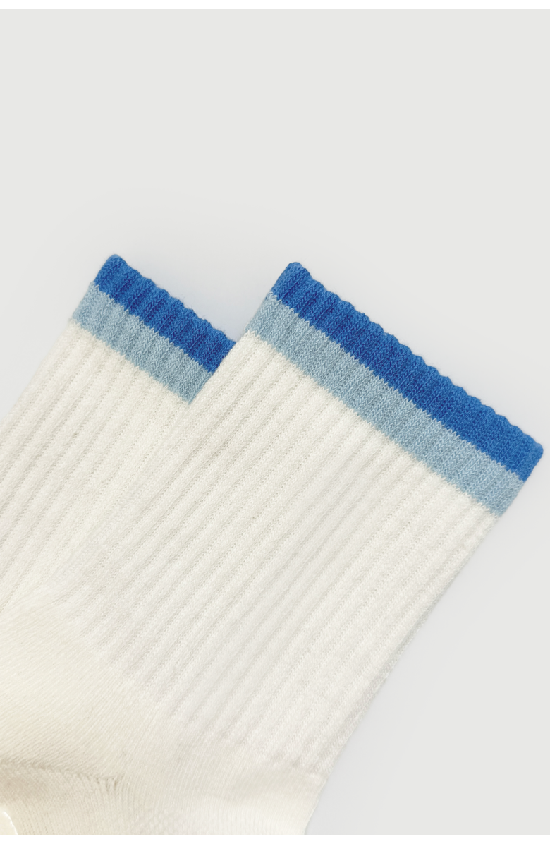 Fraise Cassis Striped Crew Grip Socks, Alternate, color, Cassis