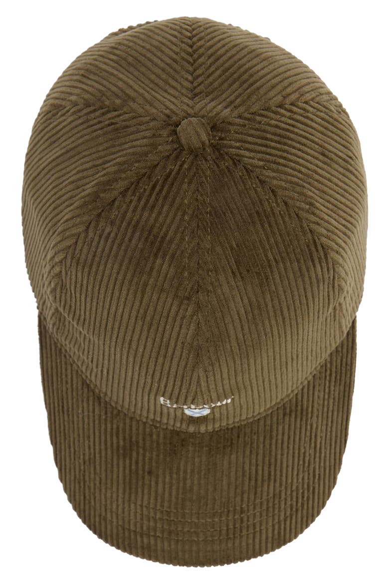 Preston Cotton Corduroy Baseball Cap, Alternate, color, OLIVE