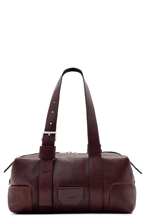 Ares Grain Leather Shoulder Bag