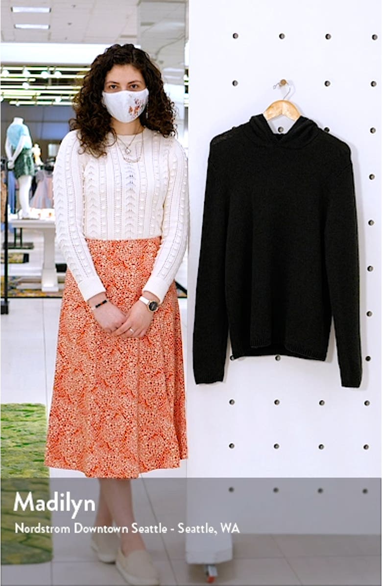 Cashmere Sweater Hoodie, sales video thumbnail