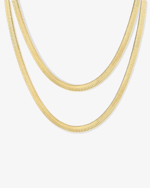 Herringbone Necklace Set, 5 mm