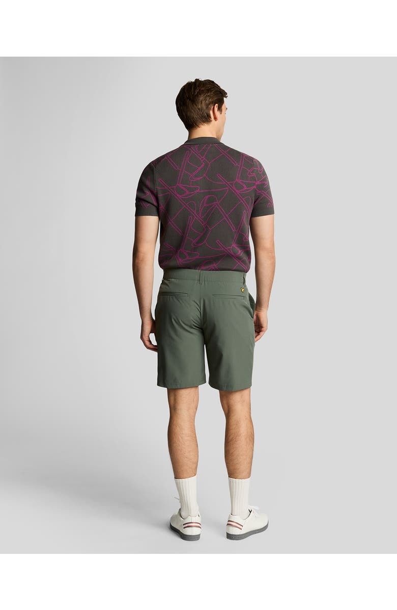 Lyle & Scott 5 Pocket Golf Shorts, Alternate, color, Cactus Green