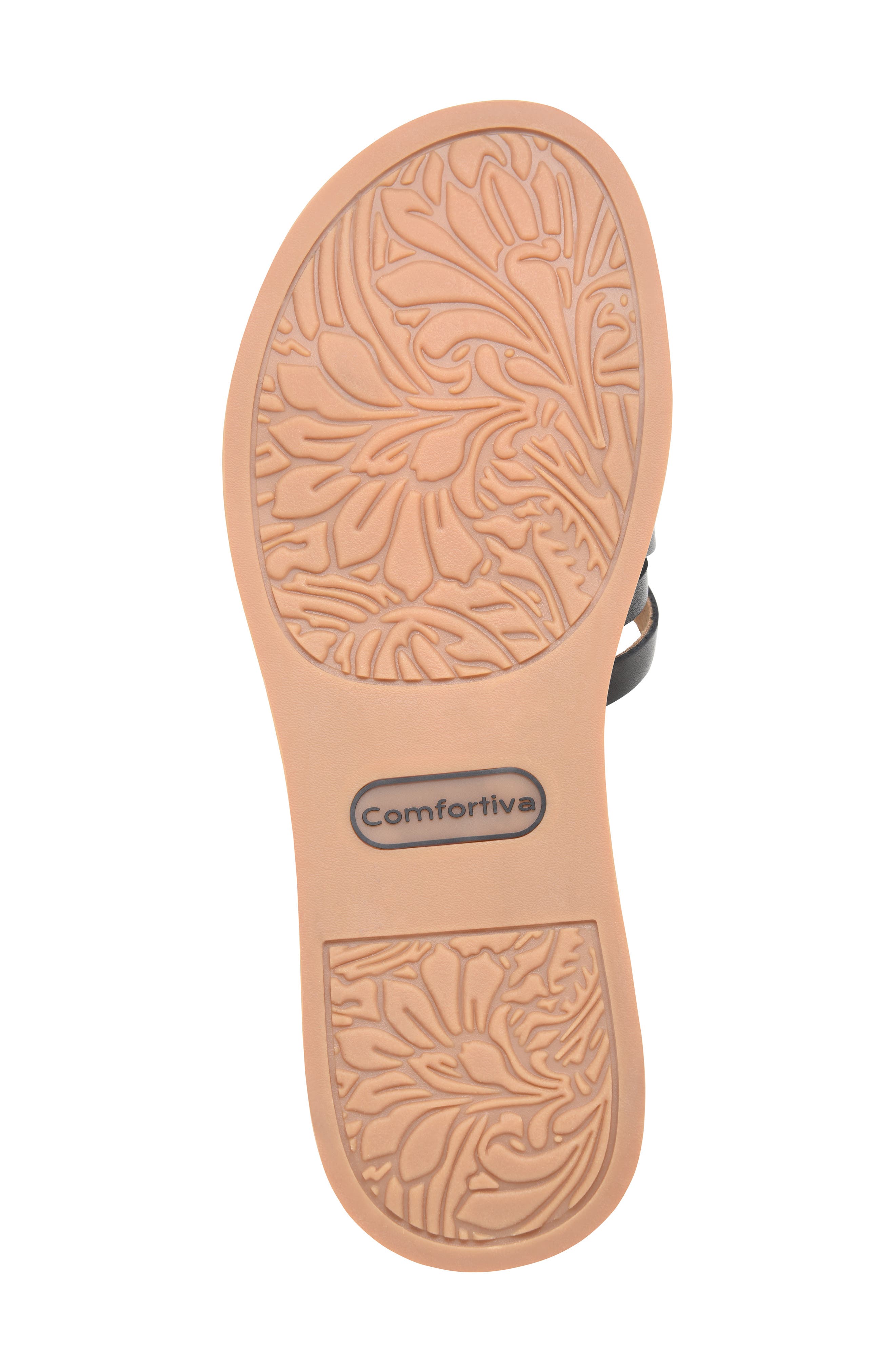 Comfortiva Marina Wedge Sandal, Alternate, color, Black