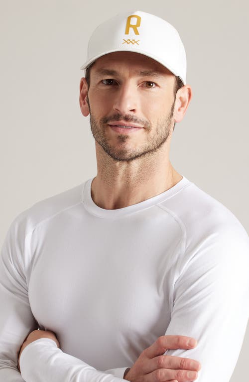 Rhone Atmosphere Long Sleeve Performance T-shirt In Bright White