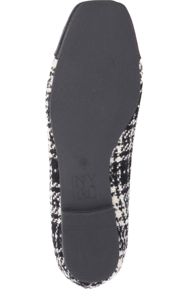 NEW YORK AND COMPANY Patricia Cap Toe Flat, Alternate, color,