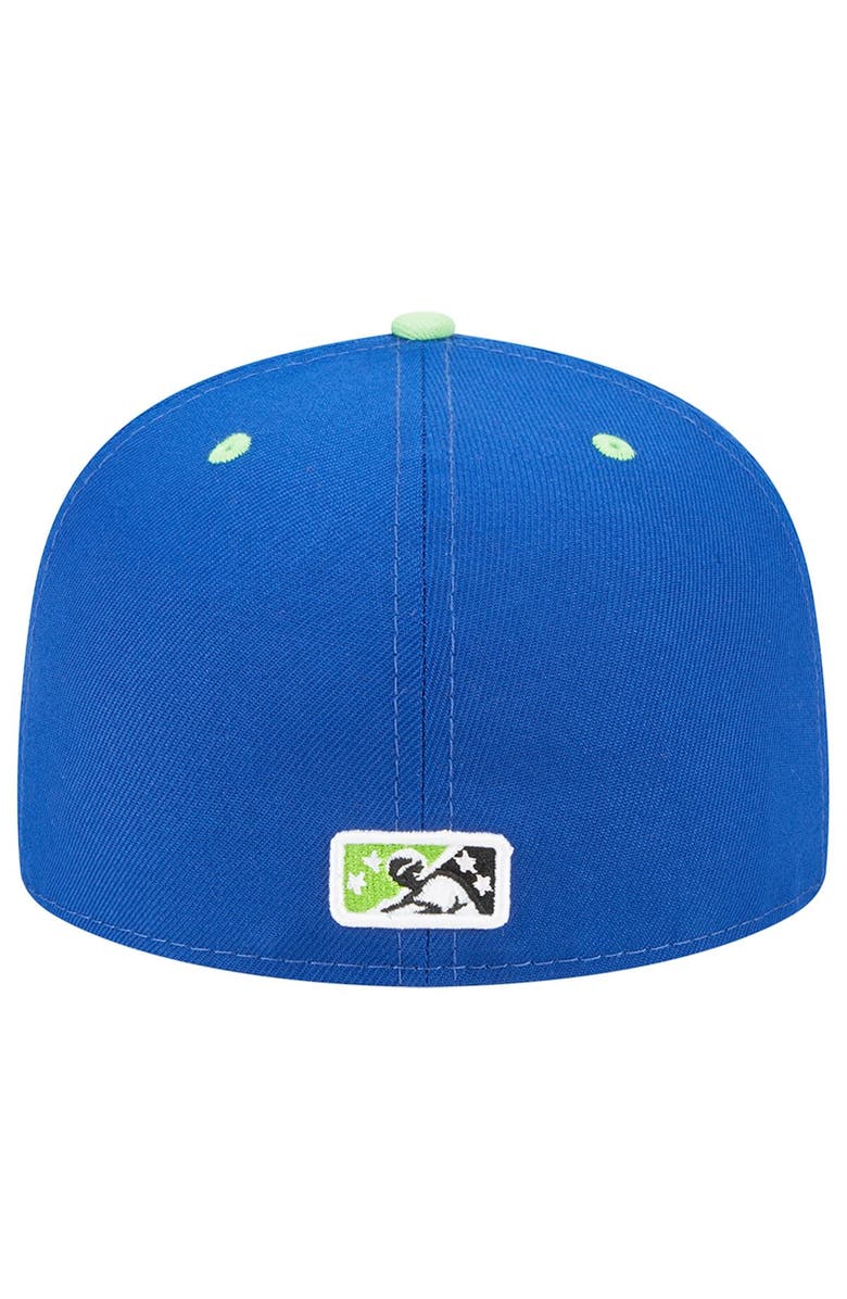 New Era Men's New Era Royal Tulsa Drillers Theme Nights Tulsa Noodlers  59FIFTY Fitted Hat, Alternate, color, 