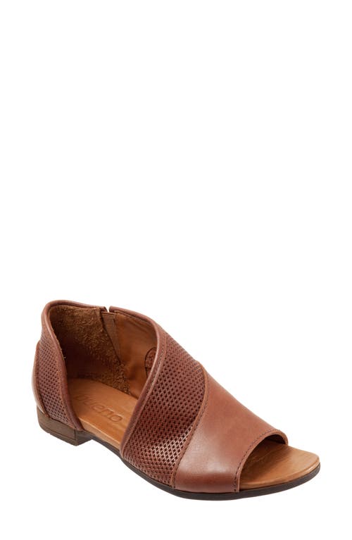 Bueno Tahiti Half d'Orsay Sandal in Tan Leather 