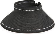 NORDSTROM RACK Contrast Stitch Visor