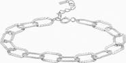 Bearfruit Jewelry 18k Gold Plated Sterling Silver Maddie Chain Bracelet Gift Idea