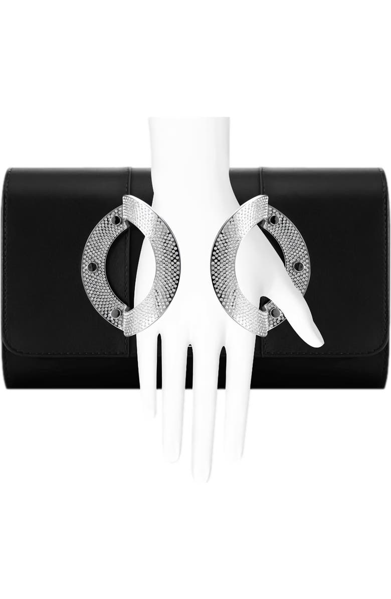 PERRIN PARIS La Croisette Strass Clutch, Alternate, color,