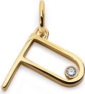 Monica Vinader Lab Grown Diamond Initial Pendant (Online Trunk Show)