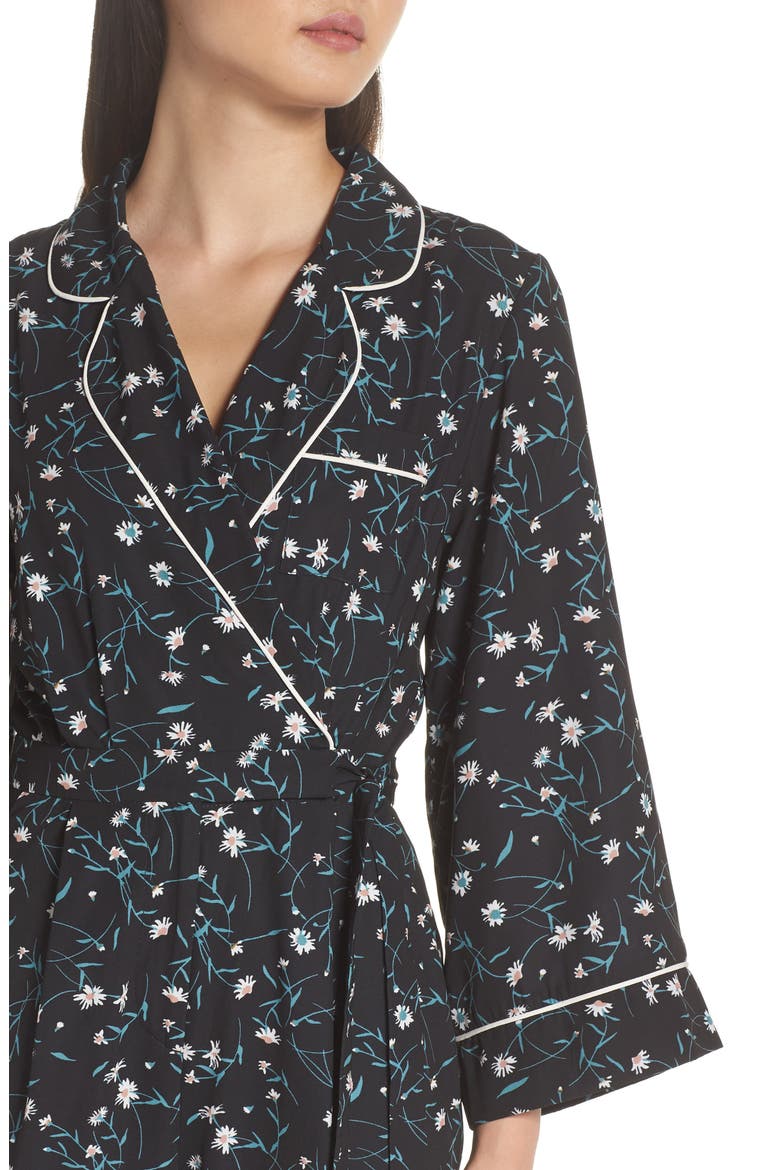 Addison Pajama Jumpsuit, Alternate, color, BLACK-GREEN