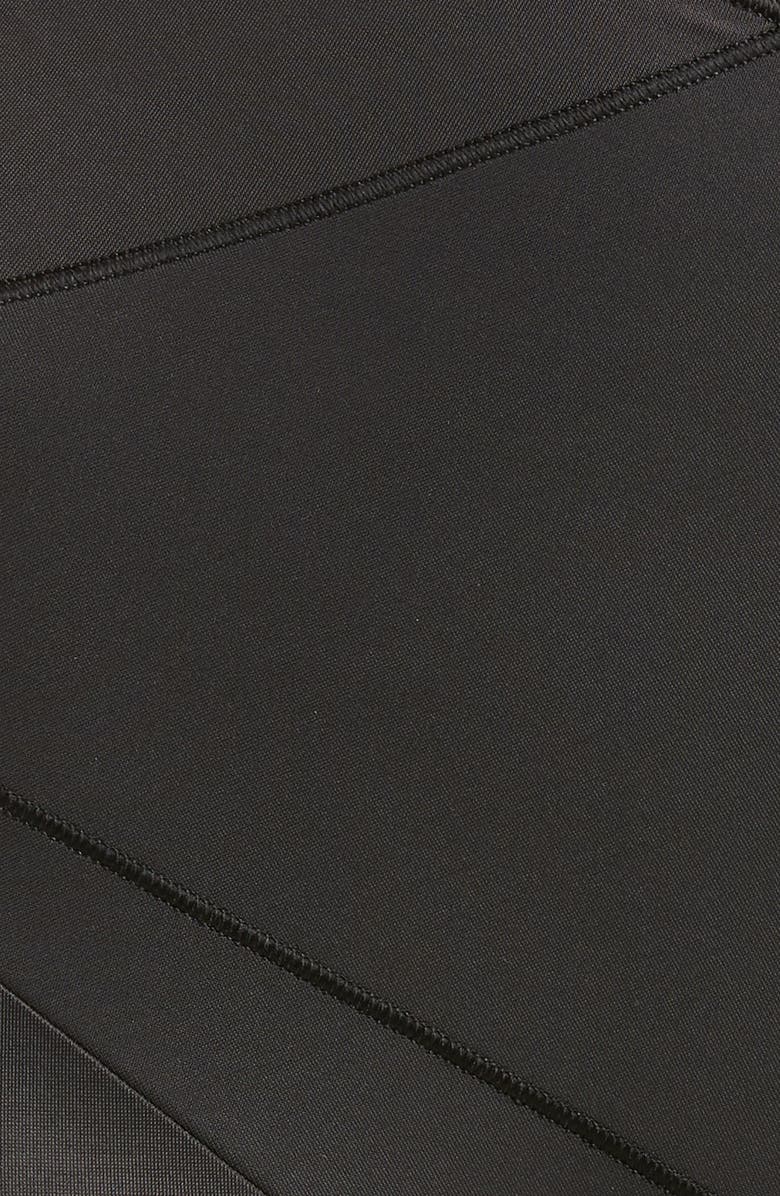 Miraclesuit<sup>®</sup> Tummy Tuck Waistline Bike Shorts, Alternate, color, Black