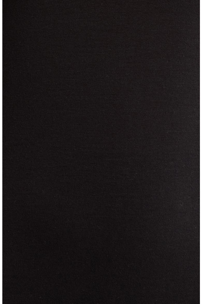 Luxe Layering Turtleneck Top, Alternate, color, BLACK