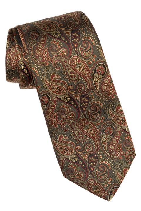Trebbiano - Extra Long Silk Jacquard Tie for Men