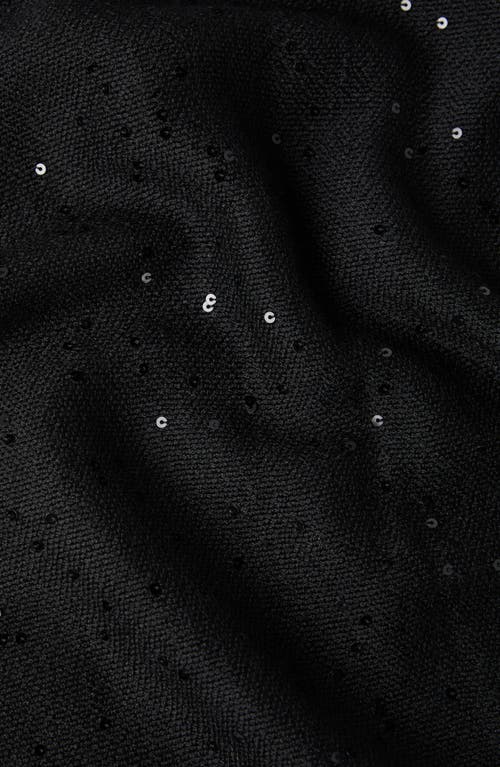 Brunello Cucinelli Cashmere And Silk Diamond Yarn Scarf In Black