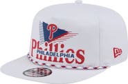New Era Men's New Era  White Philadelphia Phillies Collide Golfer Snapback Hat