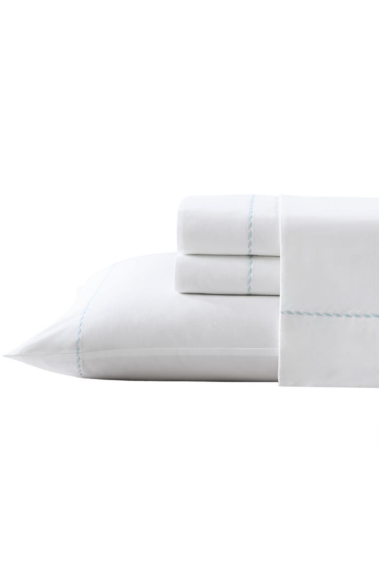 Tommy Bahama Solid Percale Cotton Sheet Set, Main, color, 