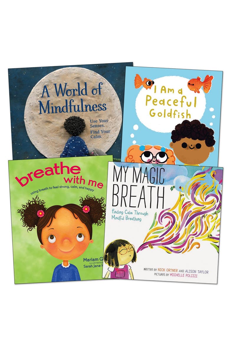 Mindfulness Matters Books - Set of 4, Main, color, Multicolor