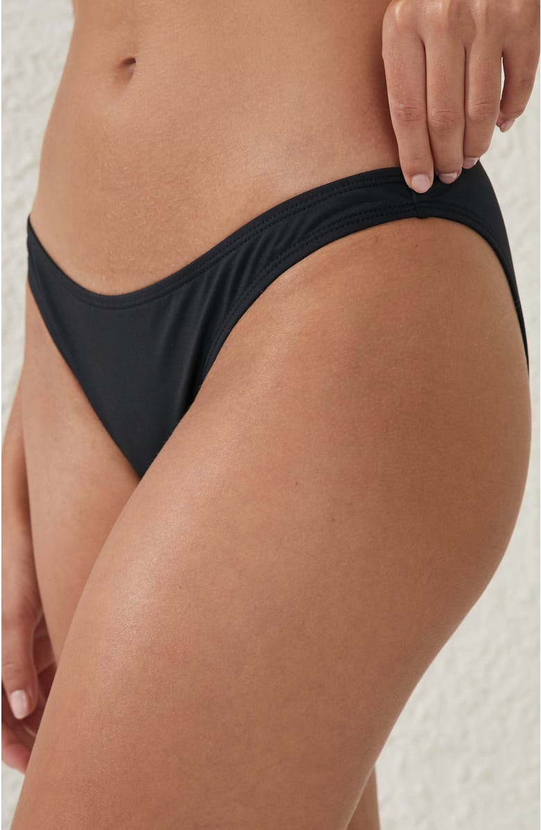 COTTON ON BODY Women's Full Bikini Bottom, Alternate, color, Black