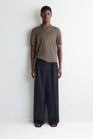 COS Pleated Relaxed-fit Wide-leg Pants