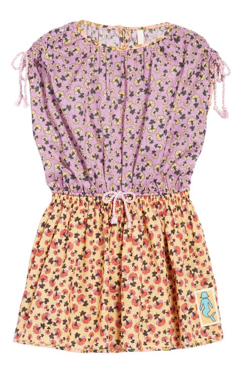 Kids' Tiggy Floral Print Cotton Dress