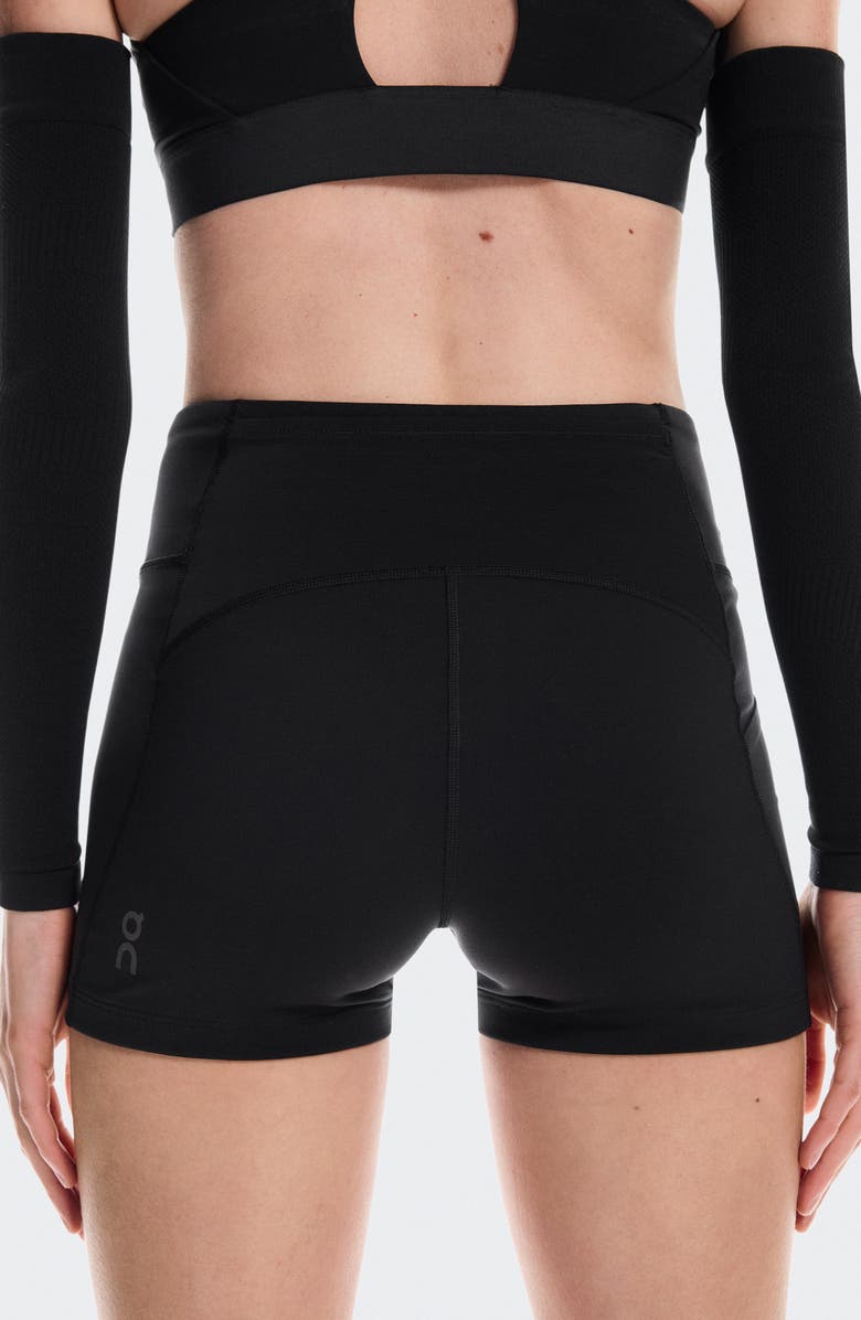 On Performance Bike Shorts with Pockets, Alternate, color, 
