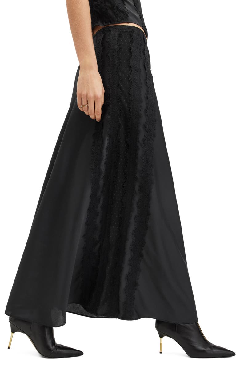 AllSaints Morgan A-Line Skirt, Alternate, color,