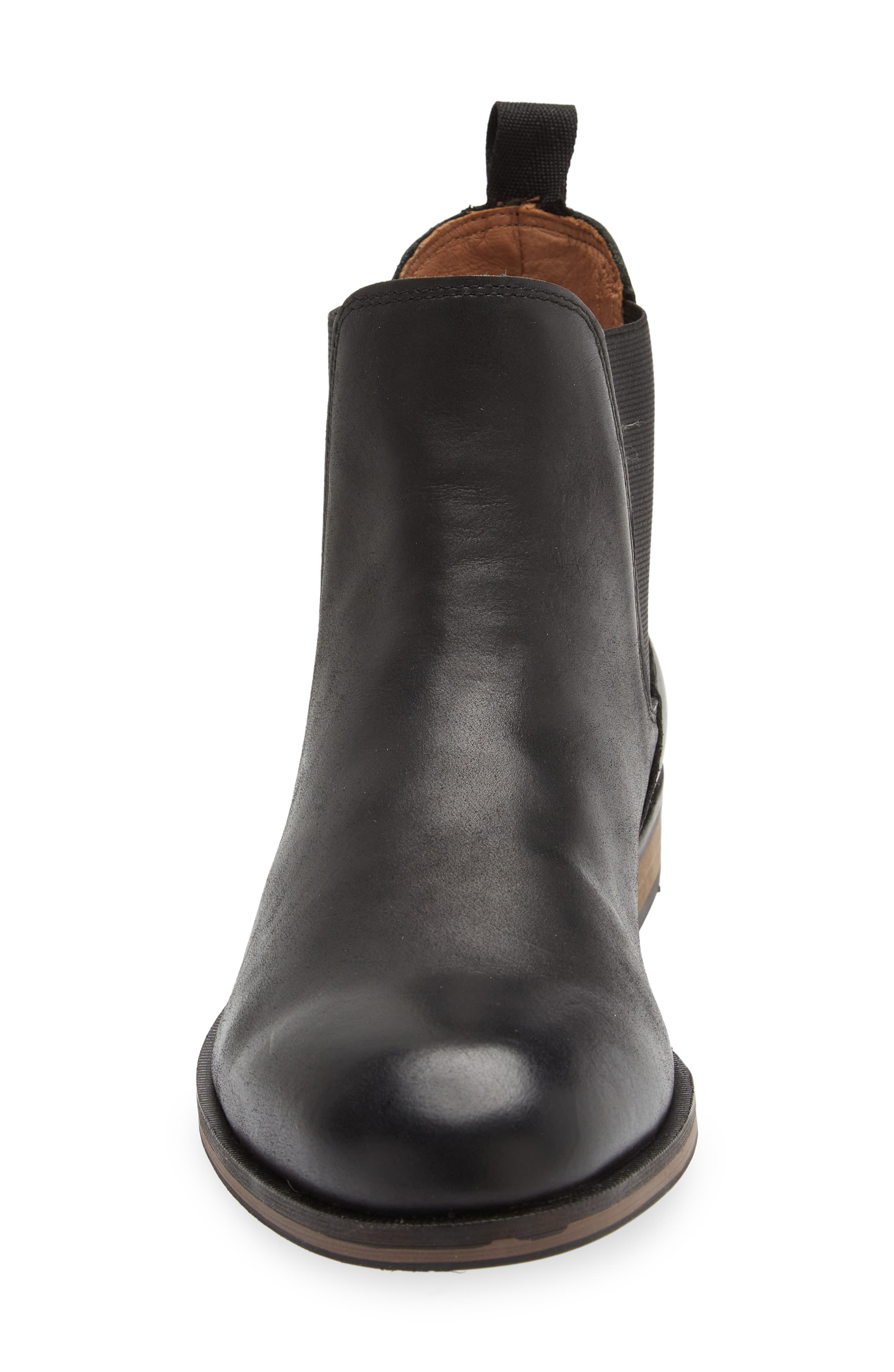 Kingsview Road Chelsea Boot, Alternate, color, NERO WASH