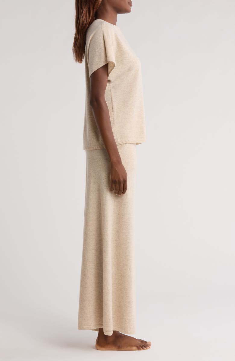 Nordstrom Cashmere Lounge Set, Alternate, color, Beige Oatmeal Light Heather