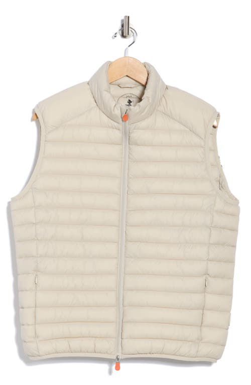 Save The Duck Remo Water Resistant Packable Puffer Vest In White