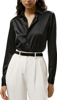 Lilysilk Tailored Button Down Silk Shirt