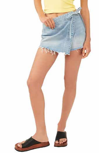 Emmy Nonstretch Denim Skort