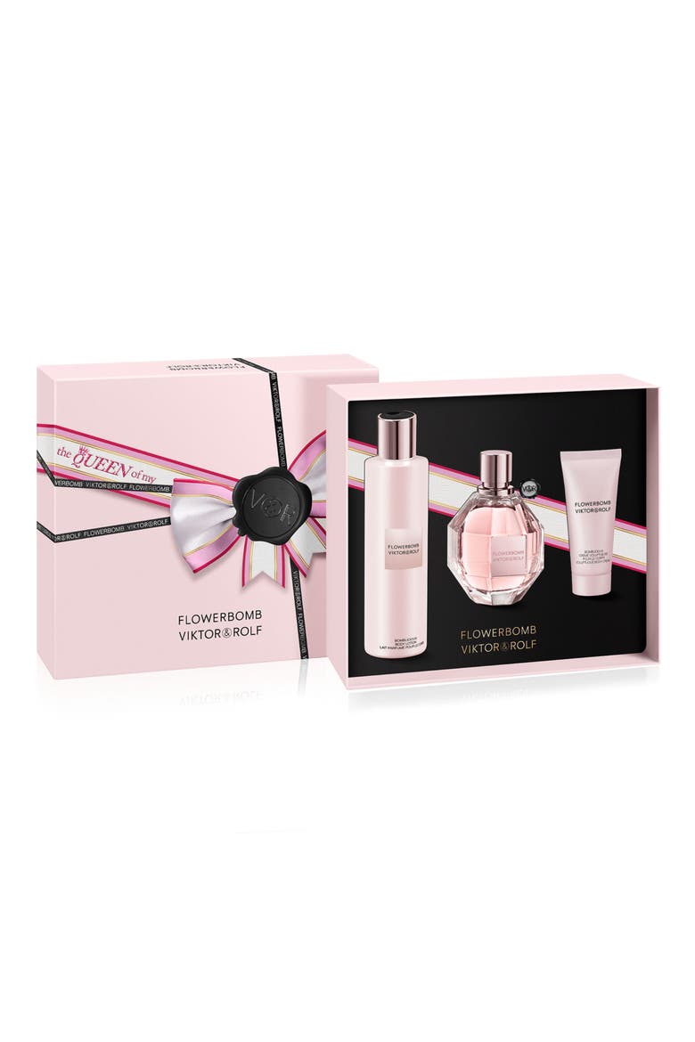 Flowerbomb 3-Piece Perfume Gift Set $256 Value, Alternate, color, NO COLOR
