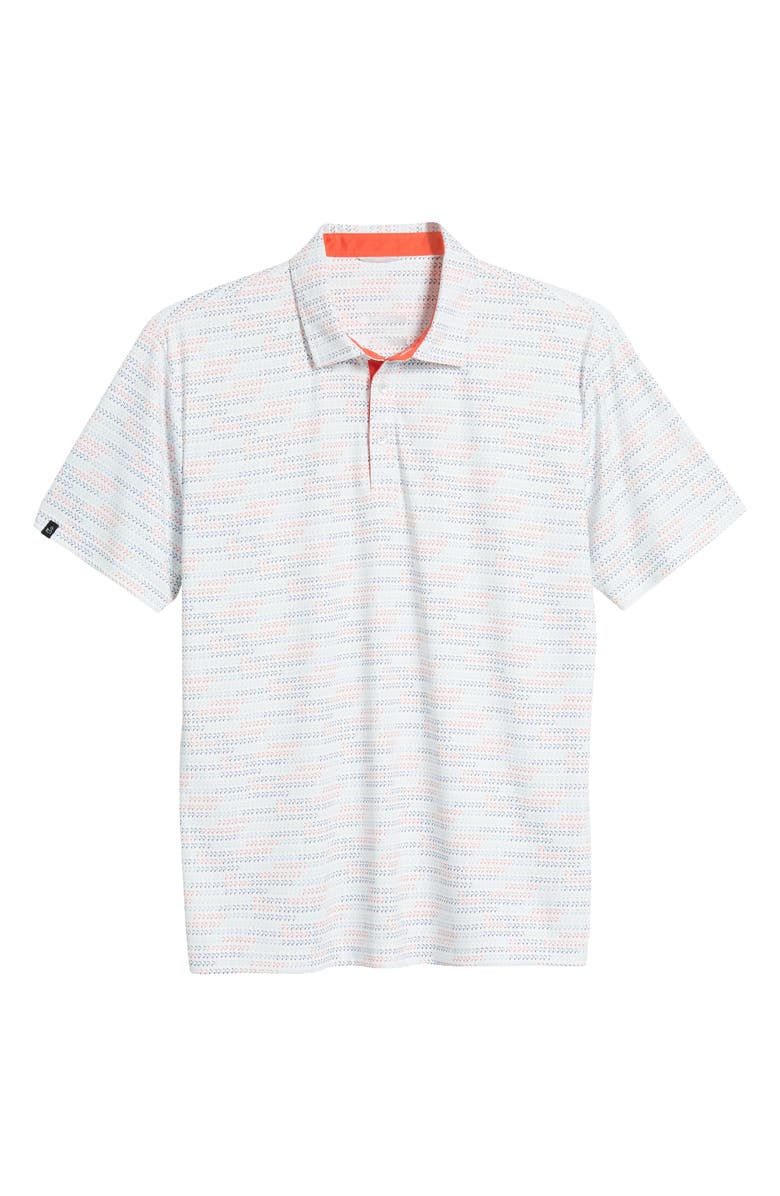 Swannies Carlson Modern Fit Stripe Performance Golf Polo, Alternate, color, 