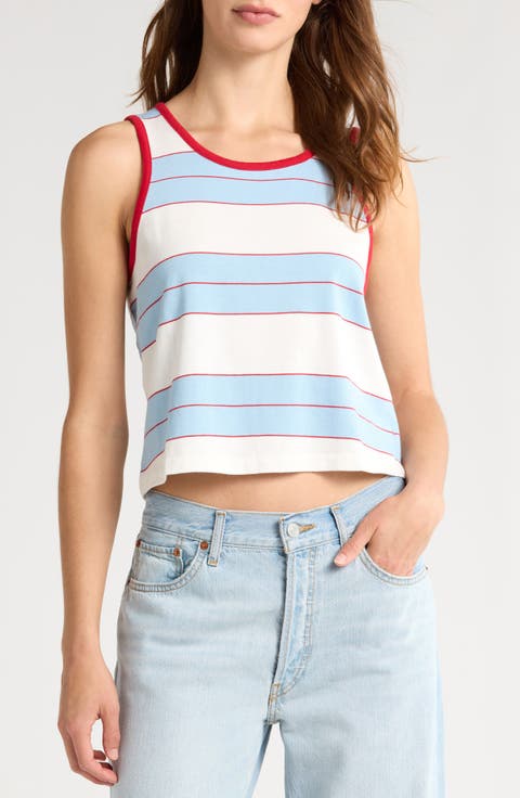 Bama Stripe Cotton Tank