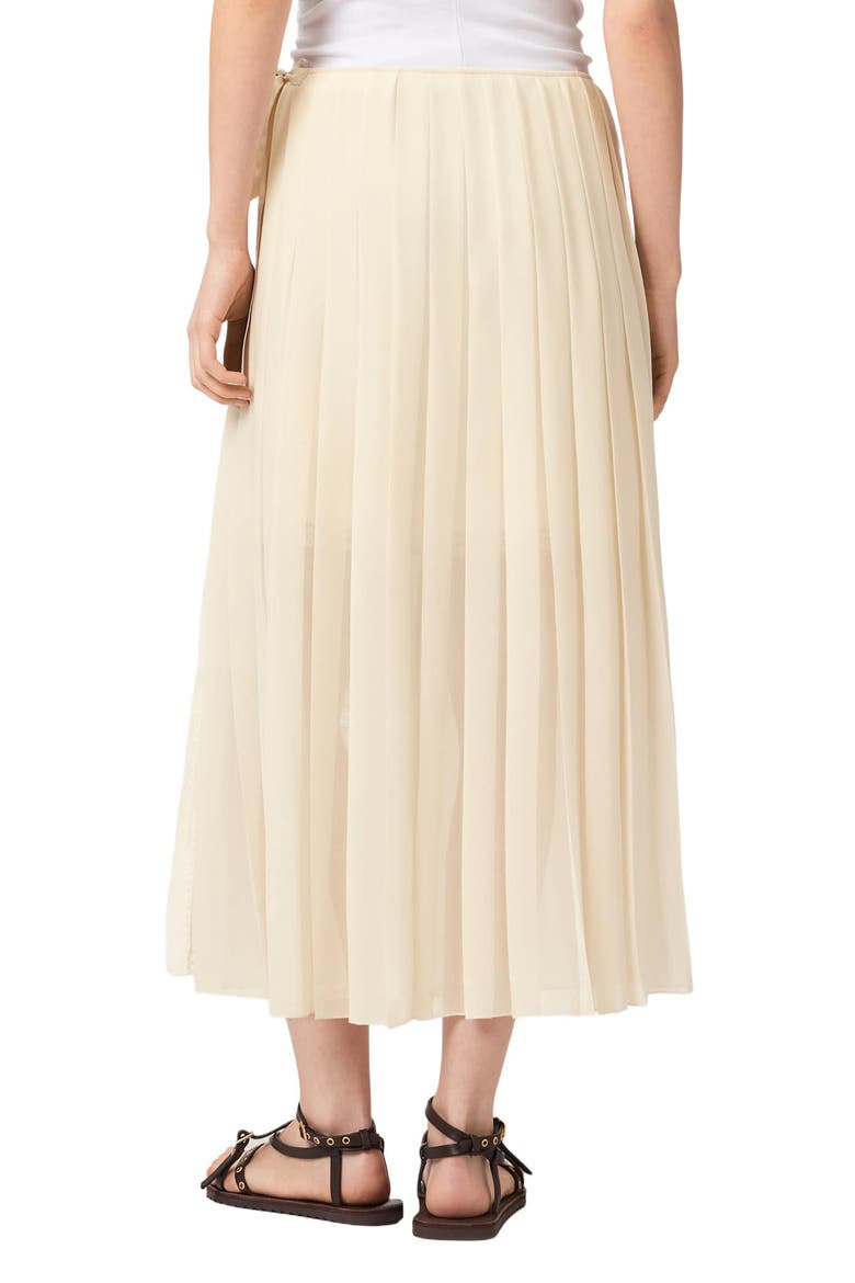 Clover Wrap Skirt, Alternate, color, TOFU WHITE
